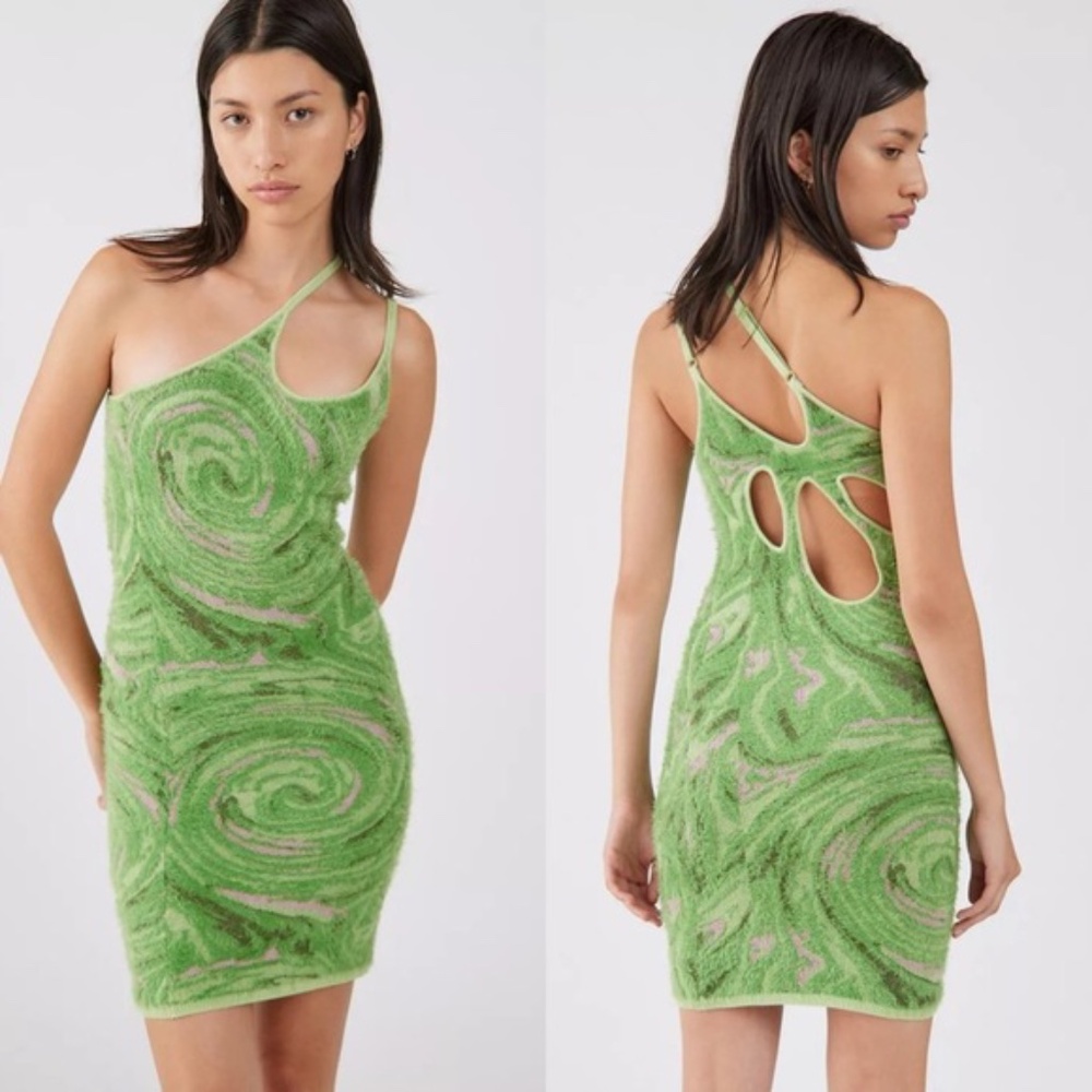 NWT House of Sunny Hot Springs Hockney Mini Dress